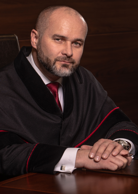 Photo of the judge doc. JUDr. Peter Molnár, PhD.