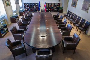 Independence Hall, where closed plenary sessions of the Constitutional Court take place (Photo: Ján Štovka, 2022)