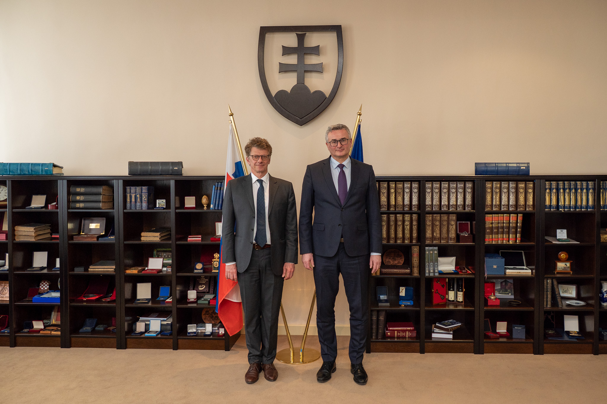 Obrázok Ústavný súd Slovenskej republiky dnes navštívil veľvyslanec Francúzskej republiky na Slovensku