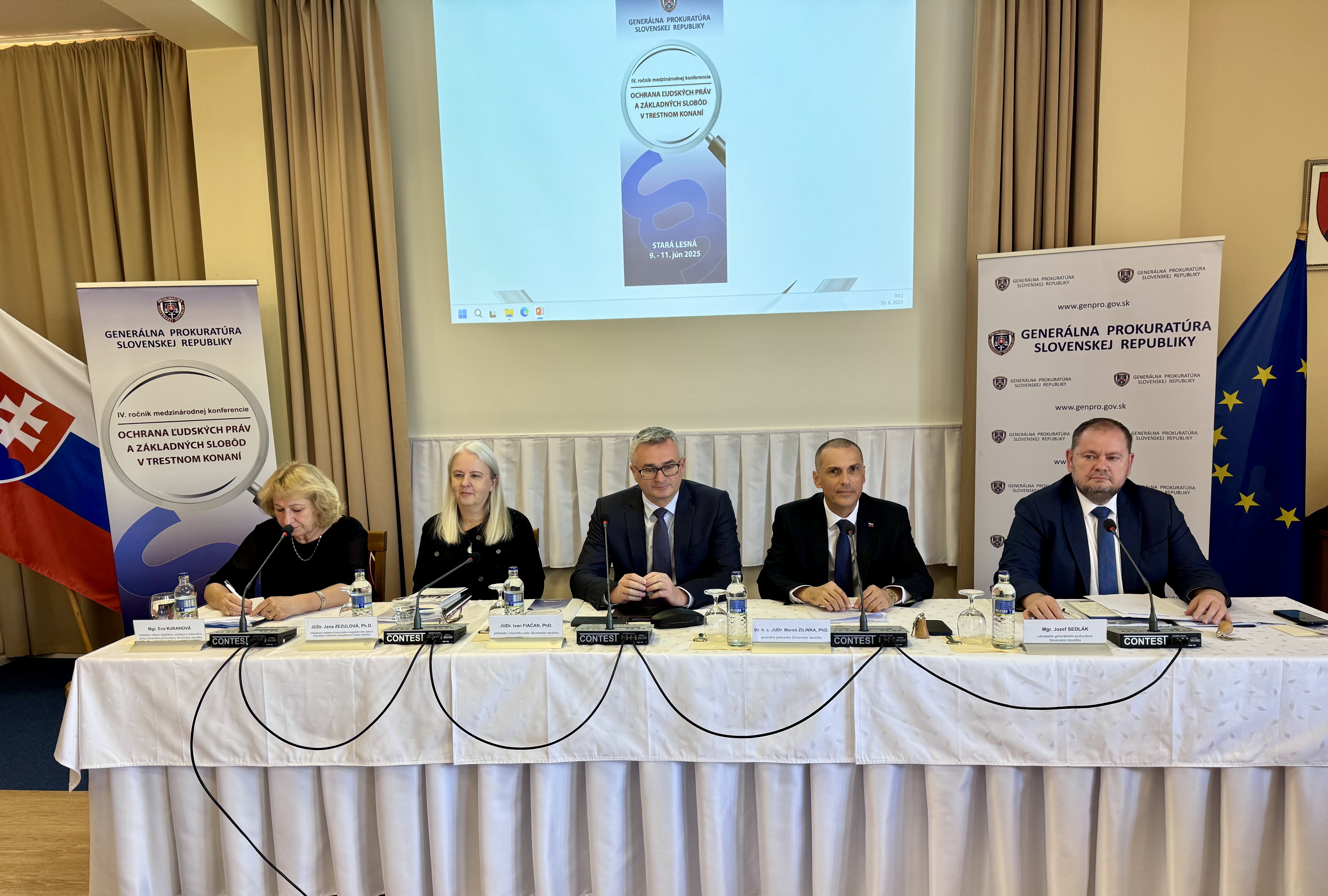 Obrázok Predseda Ústavného súdu Slovenskej republiky  sa na konferencii v Starej Lesnej venoval problematike výkonu rozhodnutí ústavného súdu a Európskeho súdu pre ľudské práva prokuratúrou