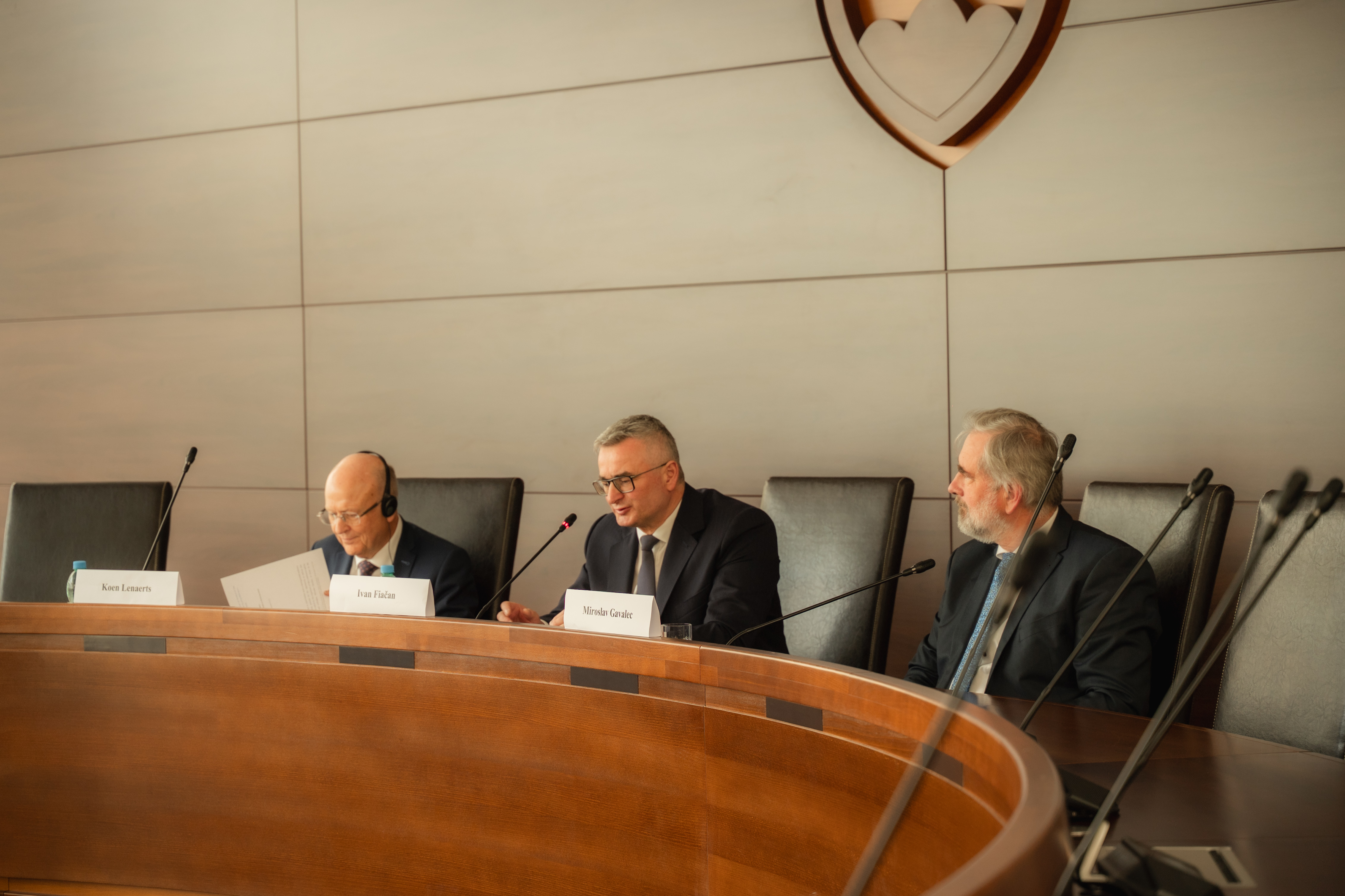 Obrázok Ústavný súd Slovenskej republiky navštívil  predseda Súdneho dvora Európskej únie