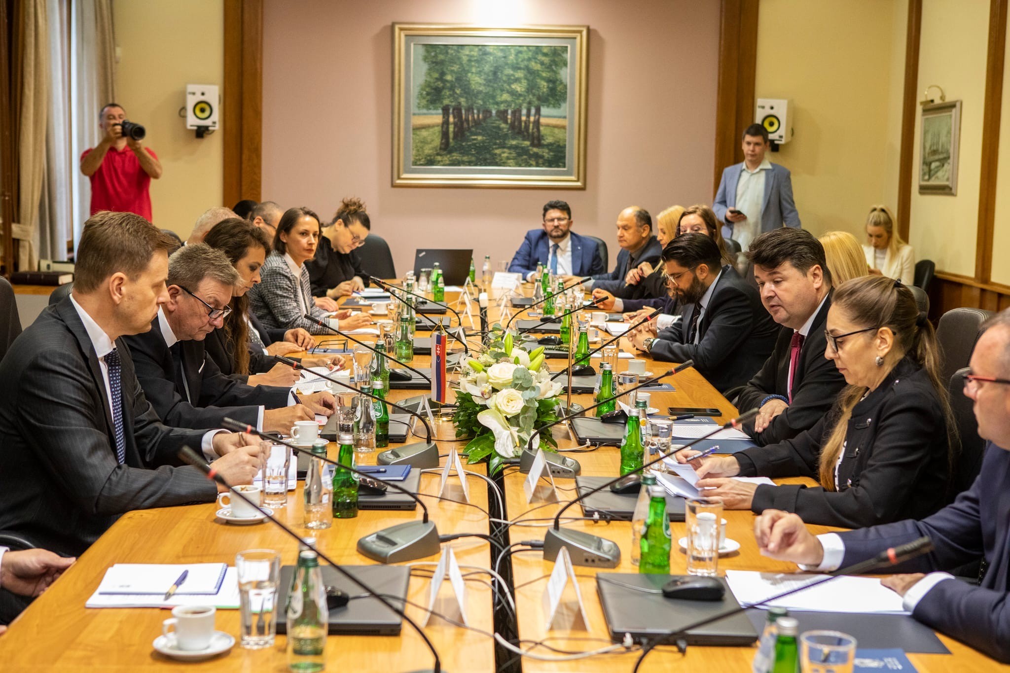 Obrázok Sudcovia Ústavného súdu Slovenskej republiky sa stretli  s kolegami z Ústavného súdu Srbska