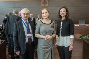 Prehliadka mesta Košice a prijatie hostí na Ústavnom súde Slovenskej republiky 12. apríl 2018 - fotka z galérie č. 03