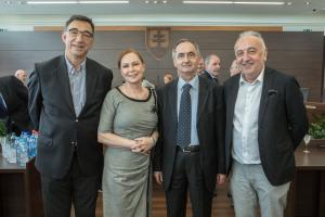 Prehliadka mesta Košice a prijatie hostí na Ústavnom súde Slovenskej republiky 12. apríl 2018 - fotka z galérie č. 13