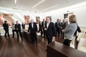 Prehliadka mesta Košice a prijatie hostí na Ústavnom súde Slovenskej republiky 12. apríl 2018 - fotka z galérie č. 18