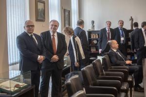 Prehliadka mesta Košice a prijatie hostí na Ústavnom súde Slovenskej republiky 12. apríl 2018 - fotka z galérie č. 23