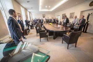 Prehliadka mesta Košice a prijatie hostí na Ústavnom súde Slovenskej republiky 12. apríl 2018 - fotka z galérie č. 24