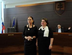 Slávnostné otvorenie novej pojednávacej miestnosti Ústavného súdu Slovenskej republiky - fotka z galérie č. 08