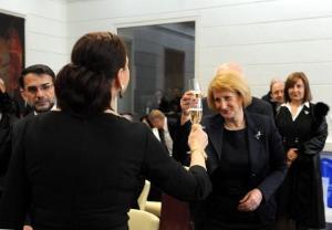 Slávnostné otvorenie novej pojednávacej miestnosti Ústavného súdu Slovenskej republiky - fotka z galérie č. 12