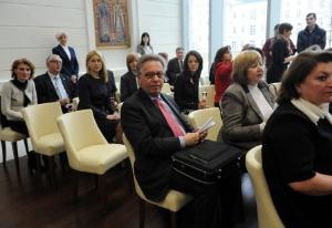 Slávnostné otvorenie novej pojednávacej miestnosti Ústavného súdu Slovenskej republiky - fotka z galérie č. 19