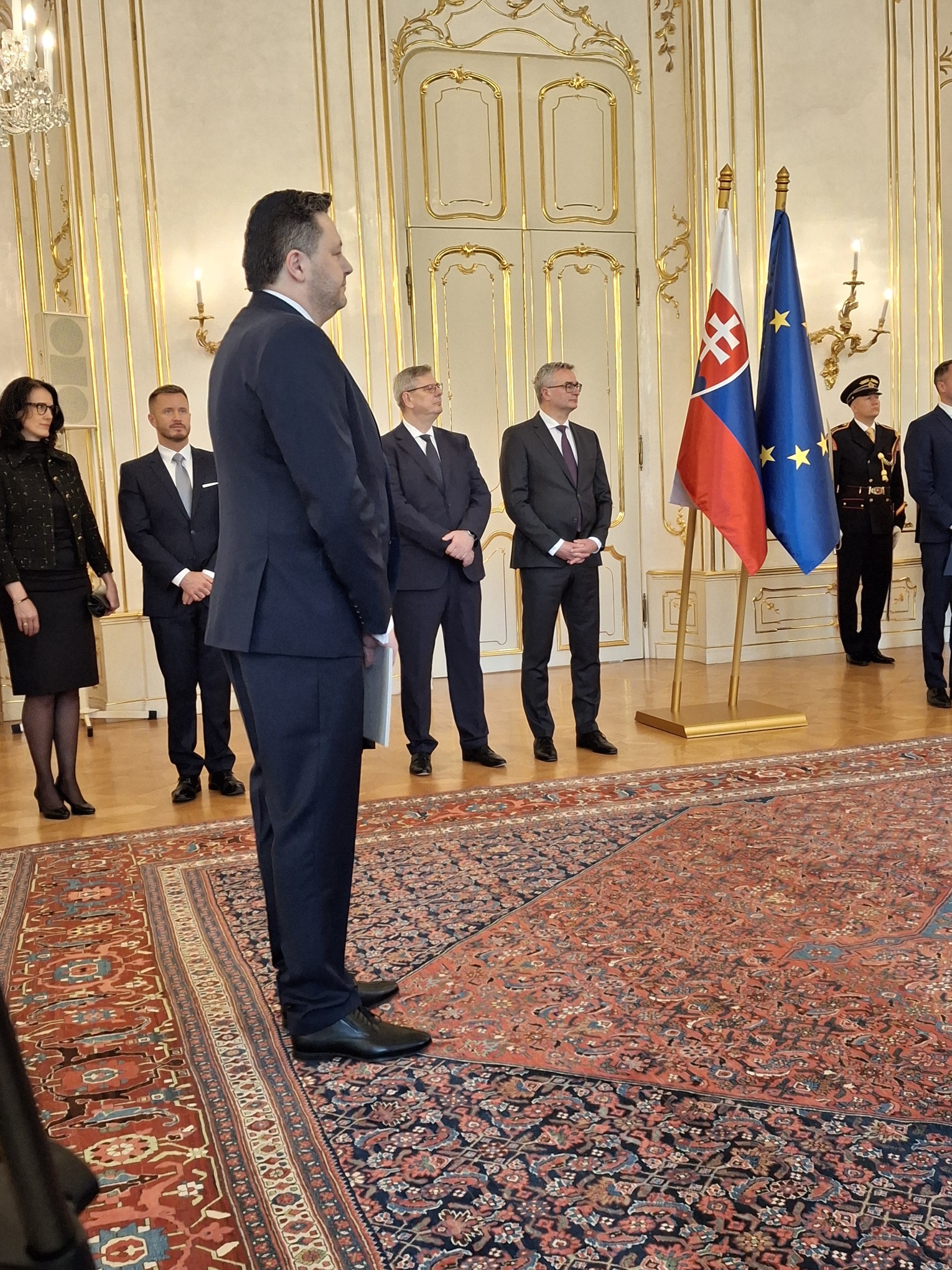 Obrázok Predseda Ústavného súdu Slovenskej republiky sa zúčastnil na slávnostnom akte vymenovania predsedu Najvyššieho súdu Slovenskej republiky