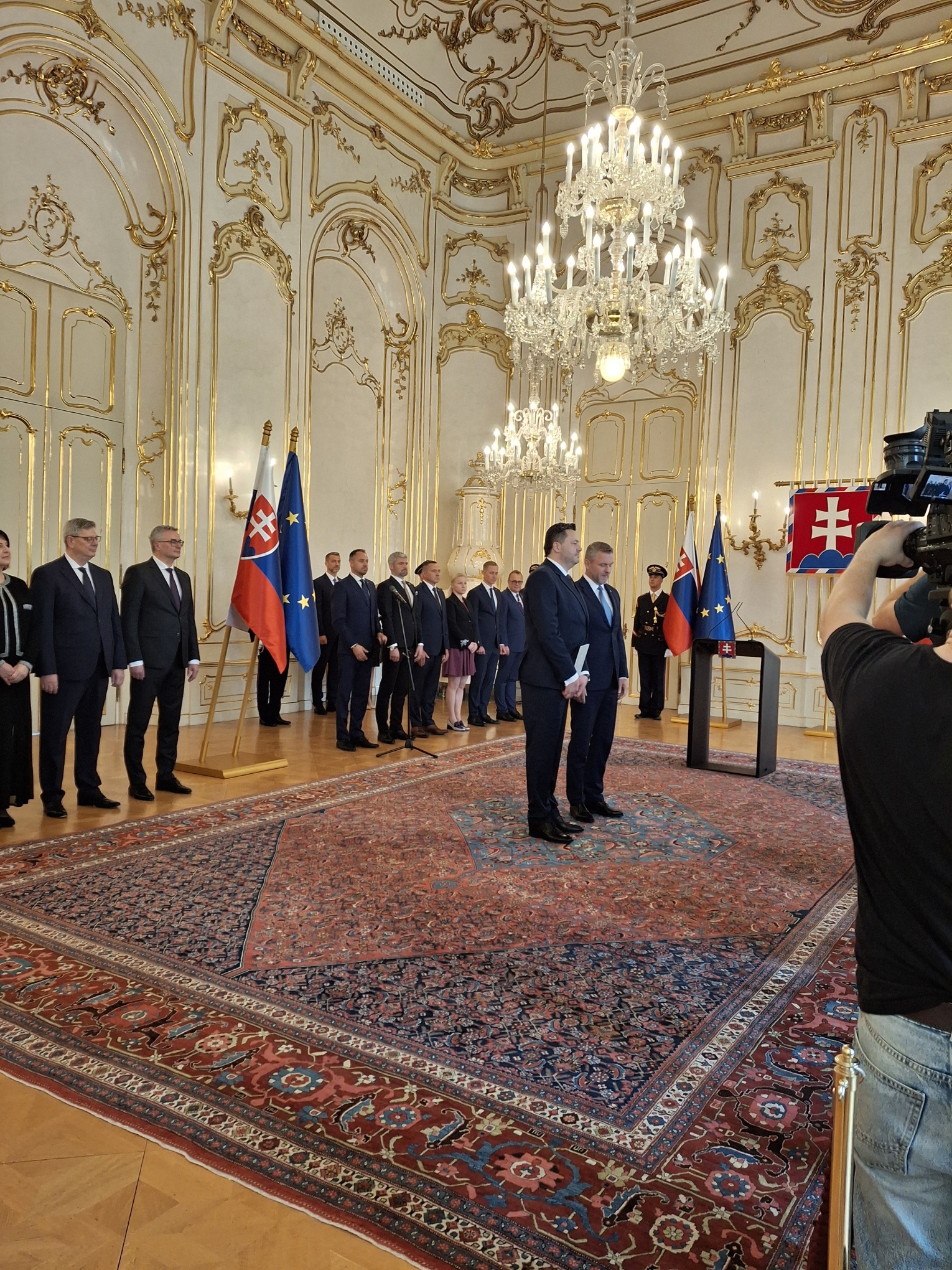 Obrázok Predseda Ústavného súdu Slovenskej republiky sa zúčastnil na slávnostnom akte vymenovania predsedu Najvyššieho súdu Slovenskej republiky